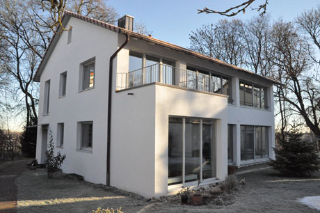 umbau eines 2-familienhauses auf dem kyberg / oberhaching